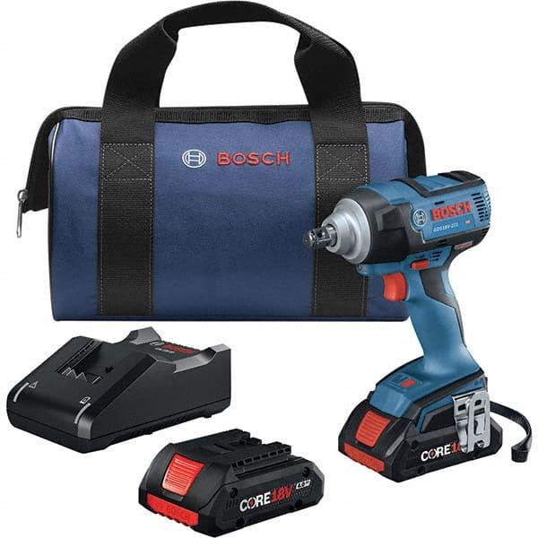 Bosch - Cordless Impact Wrenches & Ratchets Voltage: 18.0 Drive Size (Inch): 1/2 - A1 Tooling