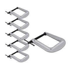 Wilton - C-Clamps Clamp Type: Deep Reach Carriage Clamp Application Strength: Regular-Duty - A1 Tooling