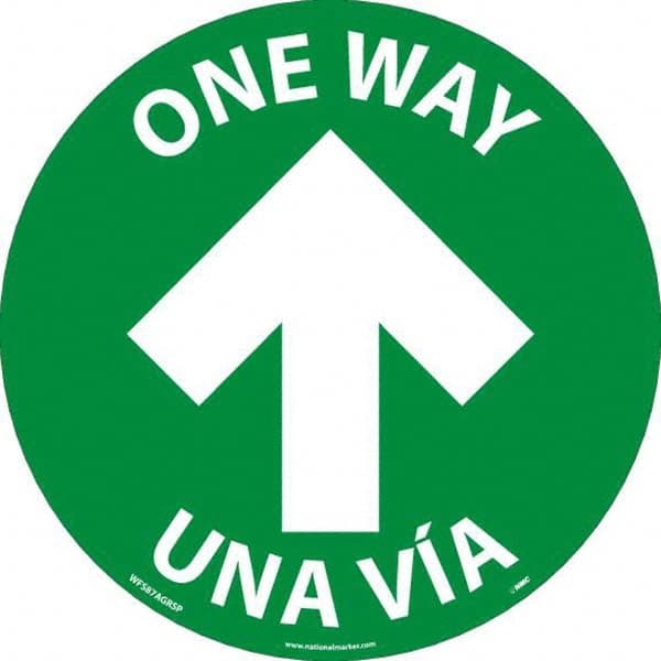 NMC - "One Way" Adhesive-Backed Floor Sign - A1 Tooling