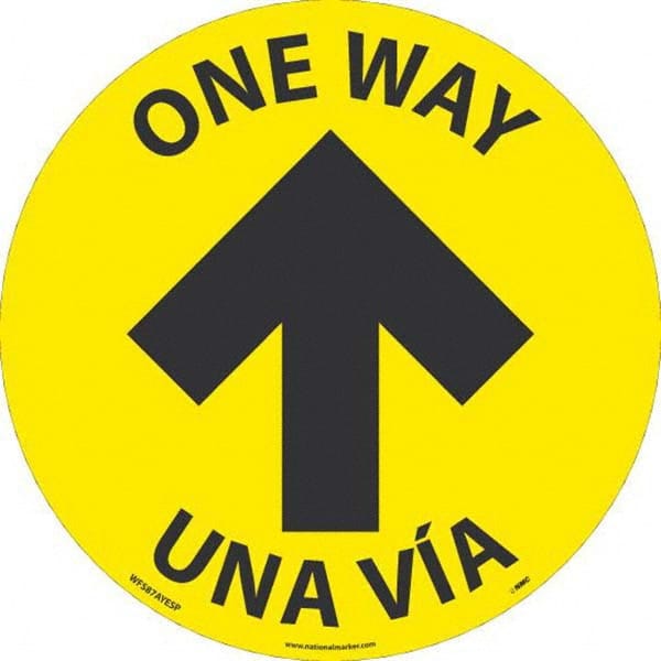 NMC - "One Way" Adhesive-Backed Floor Sign - A1 Tooling