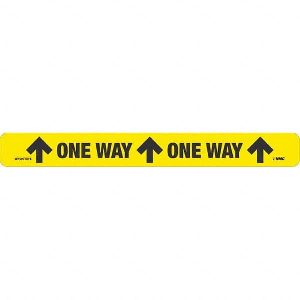 NMC - "One Way" Adhesive-Backed Floor Sign - A1 Tooling