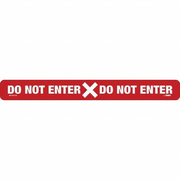 NMC - "Do Not Enter" Adhesive-Backed Floor Sign - A1 Tooling