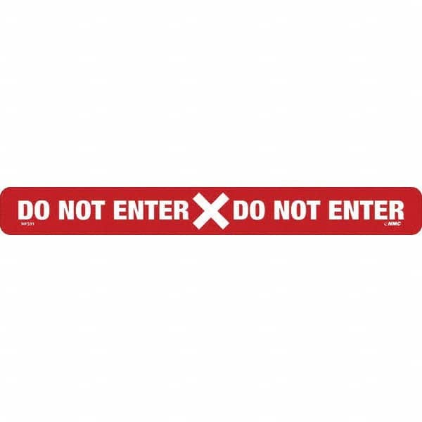 NMC - "Do Not Enter" Adhesive-Backed Floor Sign - A1 Tooling