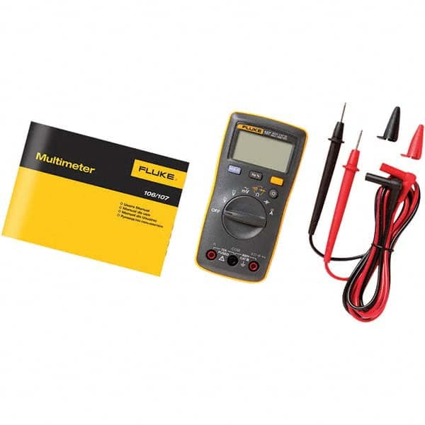 Fluke - Multimeters Multimeter Type: Digital Measures: Capacitance; Diode Test; Resistance; Voltage - A1 Tooling