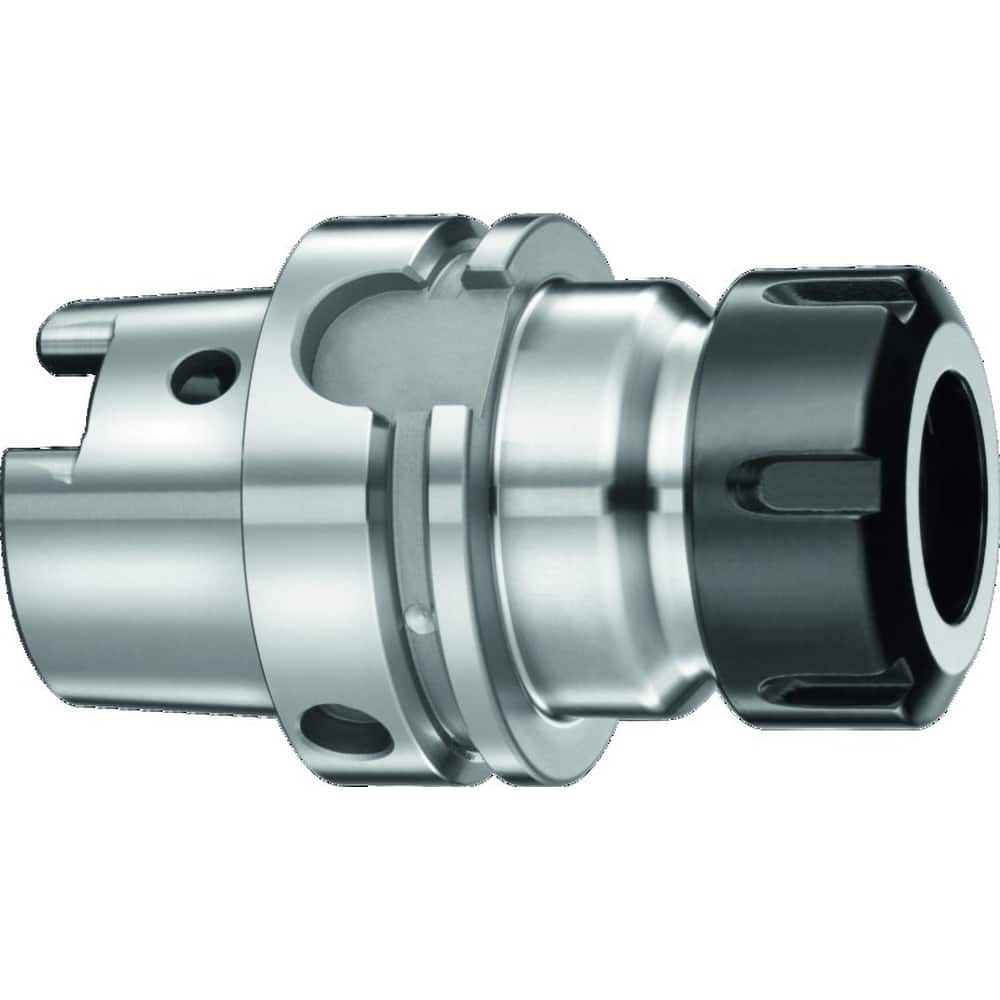 Schunk - Collet Chucks; Collet System: ER ; Collet Series: ER16 ; Shank Type: Hollow Taper ; Modular Connection Size: HSK63A ; Projection (mm): 75.000 ; Through Coolant: Yes - Exact Industrial Supply