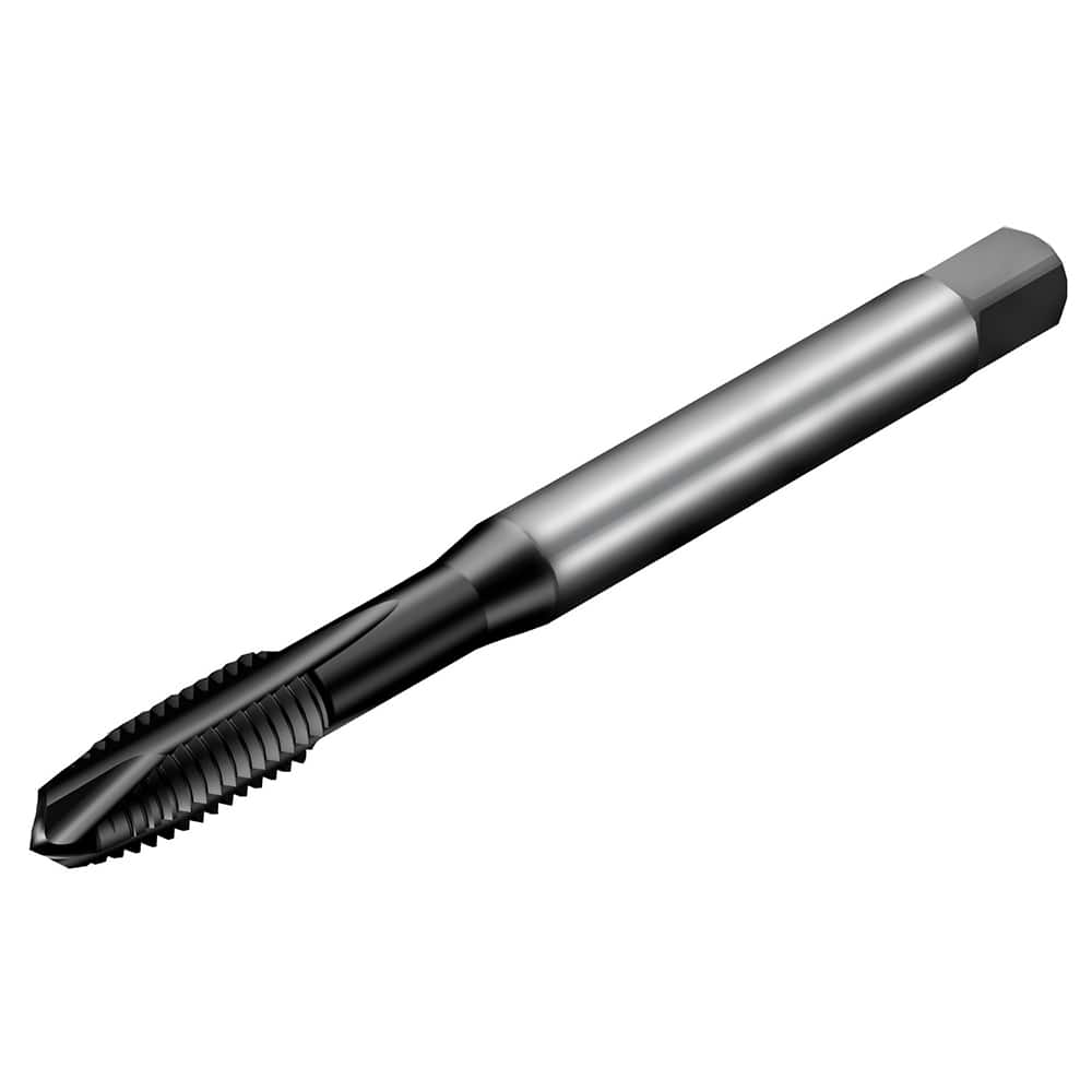 Sandvik Coromant - M3.5x0.60 DIN 371 Class 6HX 3-Flute TiAlN Finish HSS-E-PM Spiral Point Tap - Exact Industrial Supply