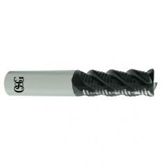 3/4" Dia. - 4" OAL - TIAlN CBD - .19 CR- Roughing End Mill - 4 FL - A1 Tooling