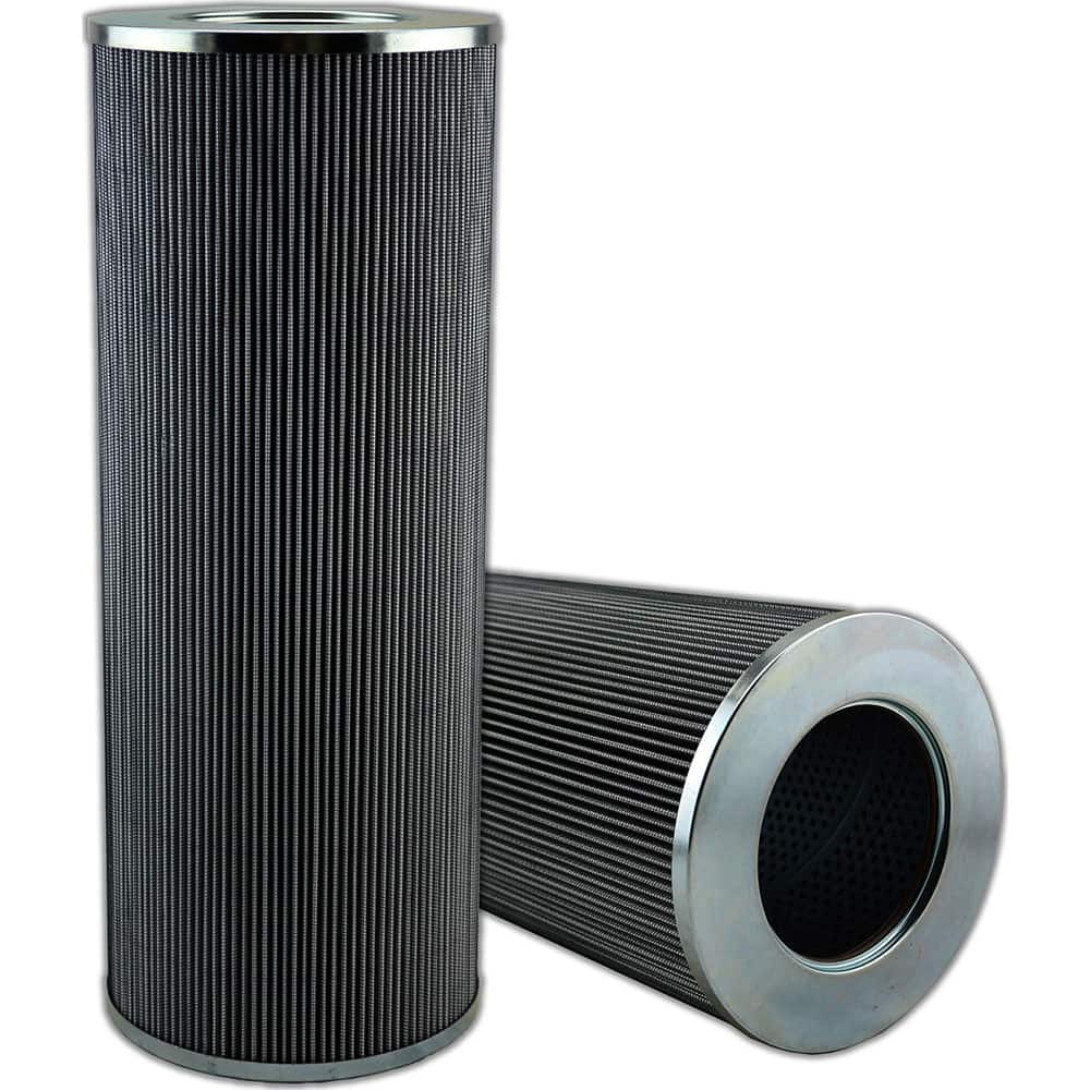 Replacement/Interchange Hydraulic Filter Element: Microglass, 10  µ Microglass