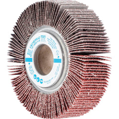 PFERD - Unmounted Flap Wheels; Abrasive Type: Coated ; Outside Diameter (Inch): 4 ; Face Width (Inch): 1 ; Center Hole Size (Inch): 1 ; Abrasive Material: Aluminum Oxide ; Grit: 40 - Exact Industrial Supply