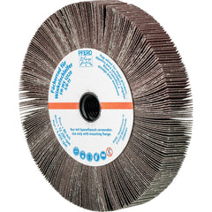 PFERD - Unmounted Flap Wheels; Abrasive Type: Coated ; Outside Diameter (Inch): 5 ; Face Width (Inch): 3/4 ; Center Hole Size (Inch): 5/8 ; Center Hole Thread Size: 5/8-11 ; Abrasive Material: Aluminum Oxide - Exact Industrial Supply