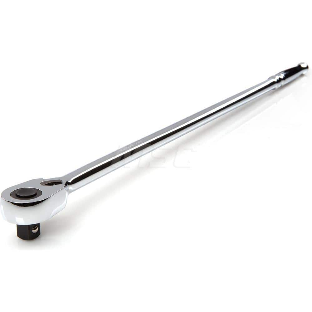 Ratchet: 1/2″ Drive, Oval Head 24″ OAL, Chrome-Plated