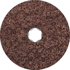 PFERD - Quick Change Discs; Disc Diameter (Inch): 4-1/2 ; Attaching System: COMBICLICK ; Abrasive Type: Non-Woven ; Abrasive Material: Aluminum Oxide ; Grade: Coarse ; Grit: 100 - Exact Industrial Supply