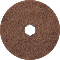 PFERD - Quick Change Discs; Disc Diameter (Inch): 5 ; Attaching System: COMBICLICK ; Abrasive Type: Non-Woven ; Abrasive Material: Aluminum Oxide ; Grade: Very Fine ; Grit: 280 - Exact Industrial Supply