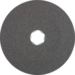 PFERD - Quick Change Discs; Disc Diameter (Inch): 4-1/2 ; Attaching System: COMBICLICK ; Abrasive Type: Coated ; Abrasive Material: Silicon Carbide ; Grade: Medium ; Grit: 80 - Exact Industrial Supply