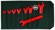Insulated Open End Inch Wrench 8 Piece Set Includes: 5/16" - 3/4" In Canvas Pouch - A1 Tooling