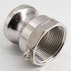 Guardian Worldwide - Suction & Discharge Hose Couplings; Type: A Type Quick Coupling ; Coupling Descriptor: Type A ; Coupler Size: 3 (Inch); Thread Size: 3 ; Material: 316 Stainless Steel ; Style: A