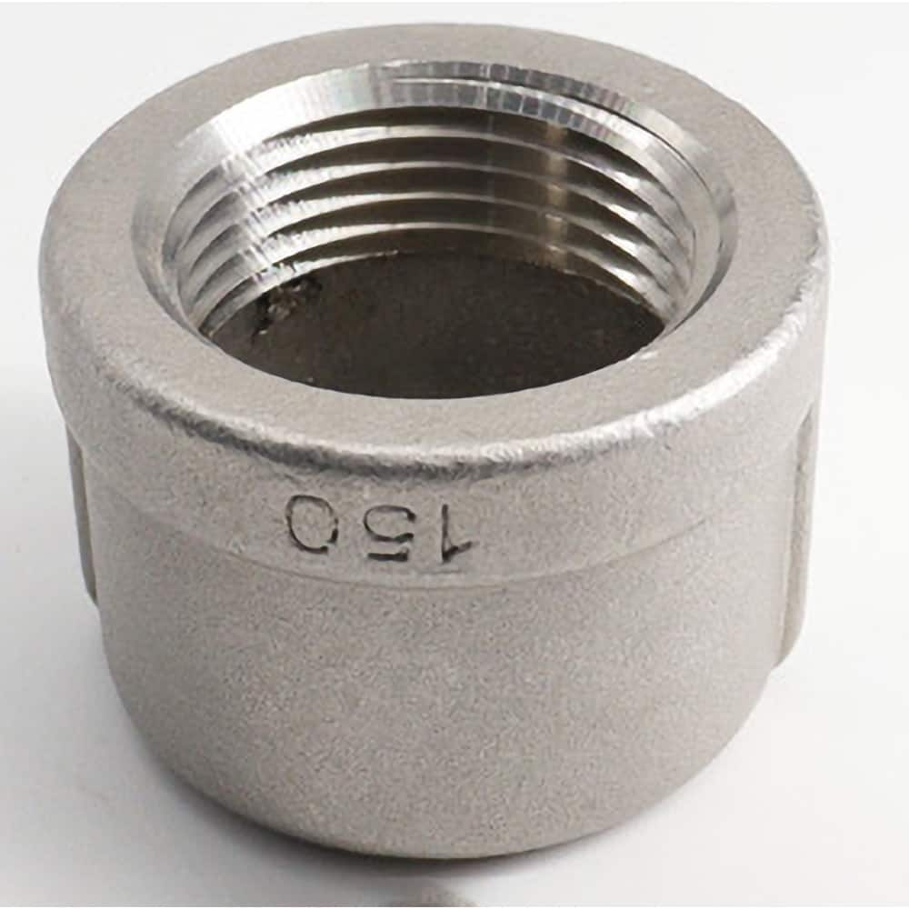 Guardian Worldwide - Stainless Steel Pipe Fittings; Type: Round Cap ; Fitting Size: 3 ; End Connections: Threaded ; Material Grade: 304 ; Pressure Rating (psi): 150 - Exact Industrial Supply