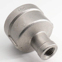 Guardian Worldwide - Stainless Steel Pipe Fittings; Type: Reducing Coupling ; Fitting Size: 2-1/2 x 3/4 ; End Connections: FNPT x FNPT ; Material Grade: 304 ; Pressure Rating (psi): 150 ; Length (Inch): 2.97