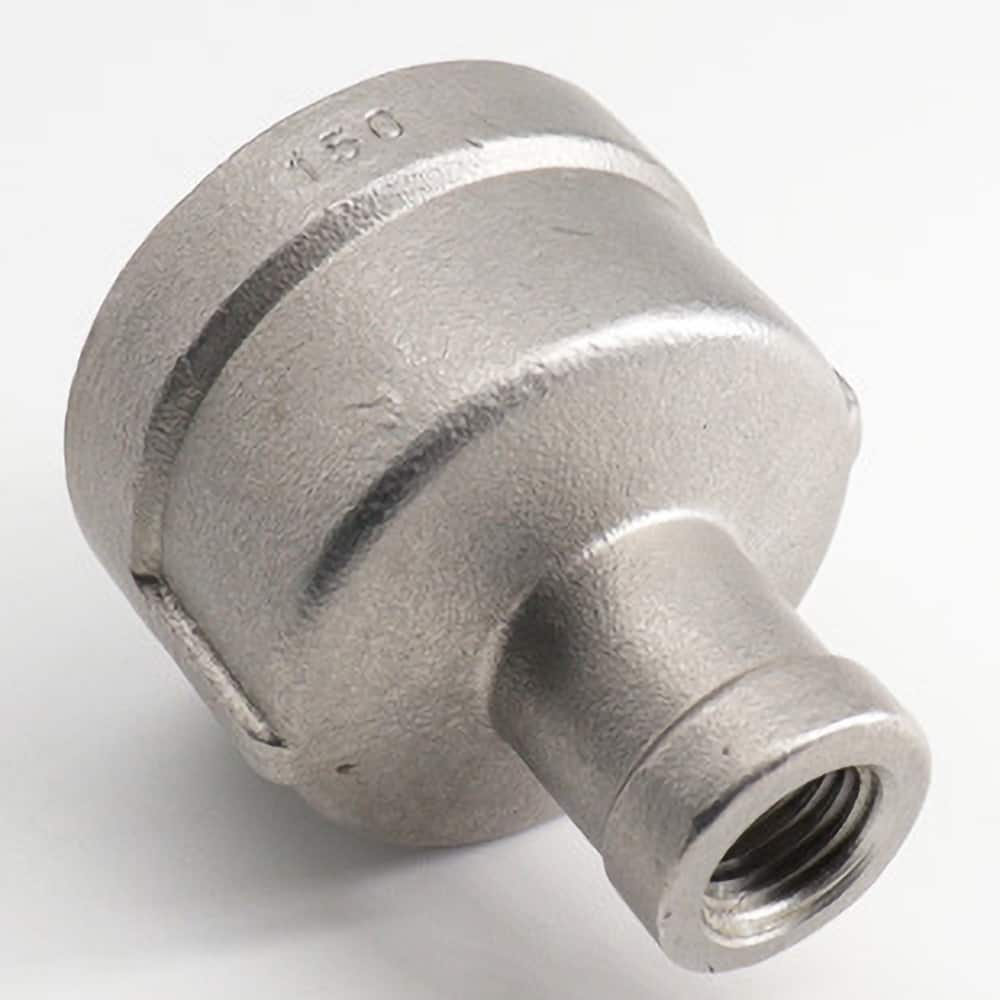 Guardian Worldwide - Stainless Steel Pipe Fittings; Type: Reducing Coupling ; Fitting Size: 3 x 1 ; End Connections: FNPT x FNPT ; Material Grade: 304 ; Pressure Rating (psi): 150 ; Length (Inch): 3.3 - Exact Industrial Supply