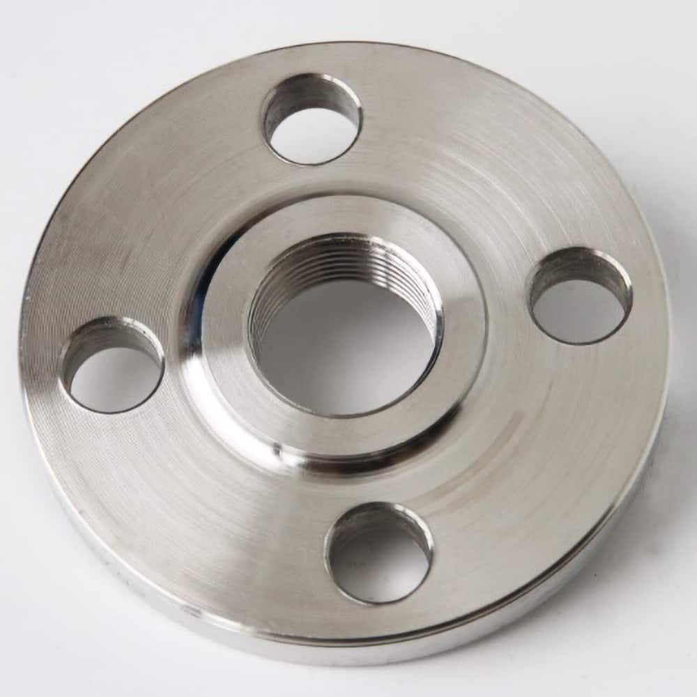 Guardian Worldwide - Stainless Steel Pipe Flanges; Style: Threaded ; Pipe Size: 1/2 (Inch); Outside Diameter (Inch): 3-1/2 ; Material Grade: 304 ; Distance Across Bolt Hole Centers: 2.38 (Inch); Number of Bolt Holes: 4.000 - Exact Industrial Supply