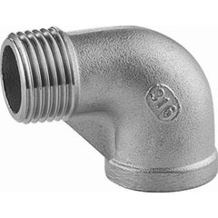 Guardian Worldwide - Stainless Steel Pipe Fittings; Type: 90? Street Elbow ; Fitting Size: 2 ; End Connections: MNPT x FNPT ; Material Grade: 316 ; Pressure Rating (psi): 150 - Exact Industrial Supply