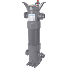 Hayward - Bag Filter Housings; Bag Size (#): 2 ; Length (Decimal Inch): 32.0000 ; Pipe Size: 1-1/4 (Inch); End Connections: Socket; Threaded ; Maximum Flow Rate (GPM): 100 ; Maximum Working Pressure (psi): 150.000 - Exact Industrial Supply