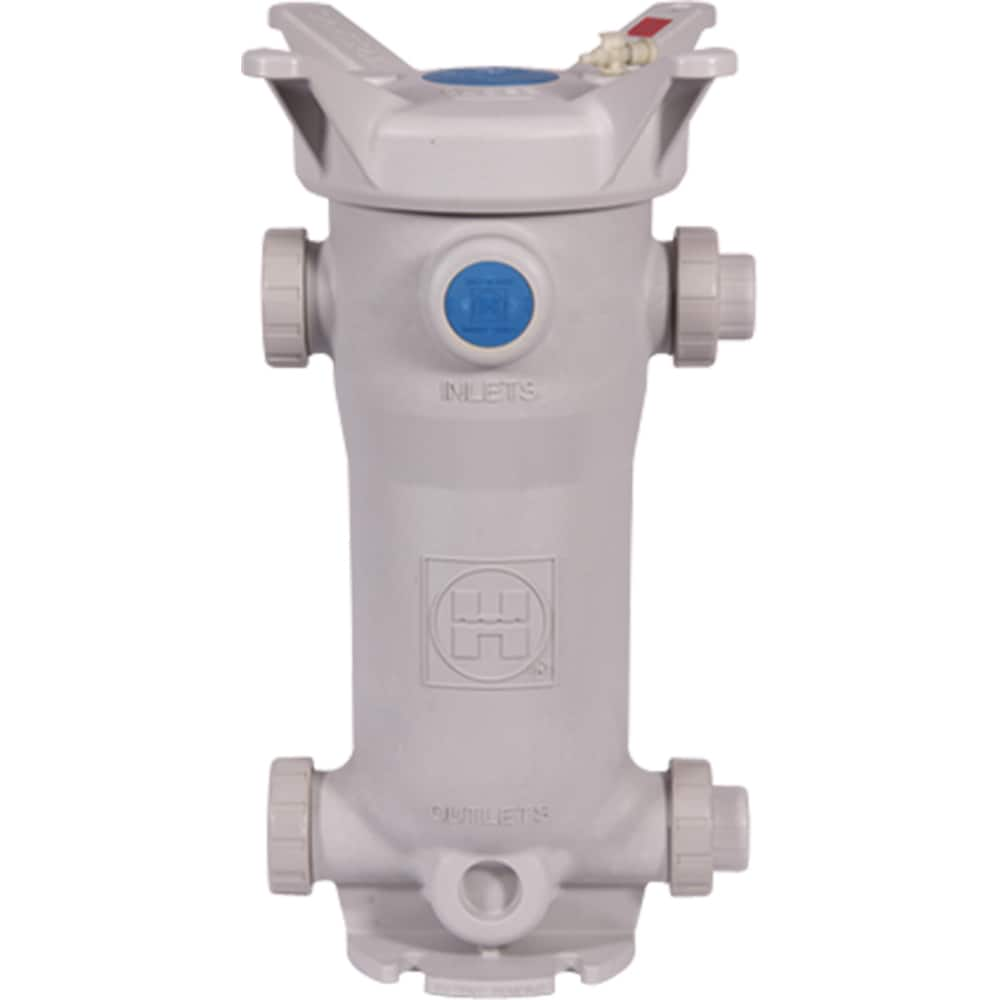 Hayward - Bag Filter Housings; Bag Size (#): 1 ; Length (Decimal Inch): 16.0000 ; Pipe Size: 1-1/2 (Inch); End Connections: Threaded ; Maximum Flow Rate (GPM): 100 ; Maximum Working Pressure (psi): 150.000 - Exact Industrial Supply