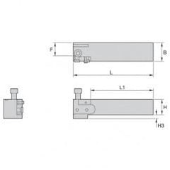 308148 .126 LH SUPPORT BLADE - A1 Tooling