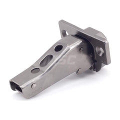 Self-Closing Heavy-Duty Concealed Hinge: Steel & Zinc Alloy, Black Nickel Finish