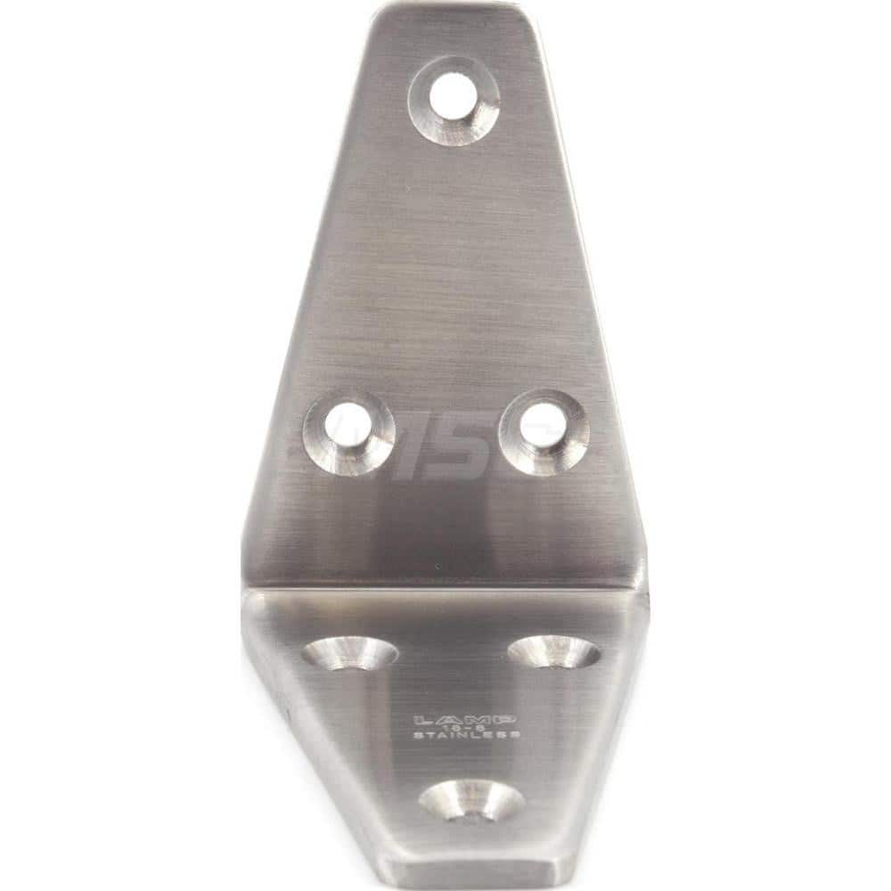 Brackets; Type: Angle Bracket; Length (mm): 55.00; Width (mm): 36.50; Height (mm): 55.0000; Load Capacity (Lb.): 18.000; Finish/Coating: Satin; Minimum Order Quantity: 304 Stainless Steel; Material: 304 Stainless Steel