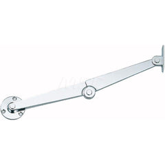 Damping Stays; Type: Lid Stay; Capacity: 95.700; 40; Overall Length (mm): 223.6000; Thickness (mm): 2; Width (mm): 32.00; Side: Left Hand; Maximum Opening: 90.000; Finish/Coating: Chrome; Mounting Hole Size Diameter: 3.800; Material: Nylon; Brass; Steel;