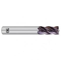 7/16 x 7/16 x 1 x 2-3/4 4Fl  Square Carbide End Mill - EXO - A1 Tooling