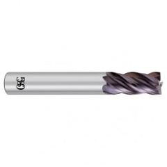 1/2 x 1/2 x 1 x 3 4Fl  Square Carbide End Mill - EXO - A1 Tooling