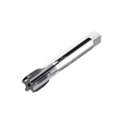 Straight Flutes Tap: 1/4-20, UNC, 5 Flutes, Modified Bottoming, 2BX, Powdered Metal High Speed Steel, TiAlN Finish 0.614″ Thread Length, 3.15″ OAL, Right Hand, Series MTS