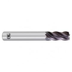 1 x 1 x 1-1/2 x 4 4Fl .125 C/R Carbide End Mill - EXO - A1 Tooling