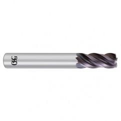 1/2 x 1/2 x 1-1/4 x 3-1/4 4Fl .060 C/R Carbide End Mill - EXO - A1 Tooling