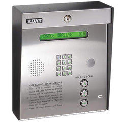 Intercoms & Call Boxes; Intercom Type: Telephone Entry System; Connection Type: Wired; Number of Channels: 1; Number of Stations: 1; Height (Decimal Inch): 13.000000; Width (Inch): 11-1/2; Depth (Inch): 4-3/4; Voltage Rating: 16 VAC; Color: Silver