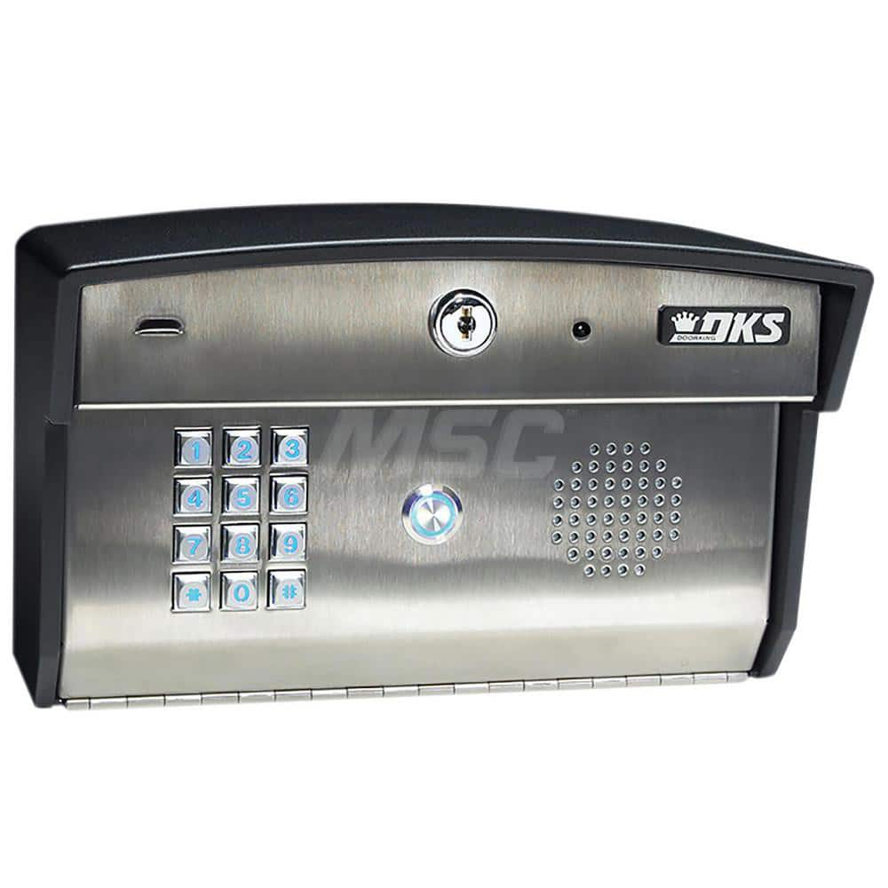 Intercoms & Call Boxes; Intercom Type: Telephone Entry System; Connection Type: Wired; Number of Channels: 1; Number of Stations: 1; Height (Decimal Inch): 7.380000; Width (Decimal Inch): 10.8800; Depth (Inch): 6; Voltage Rating: 16 VAC; Color: Silver