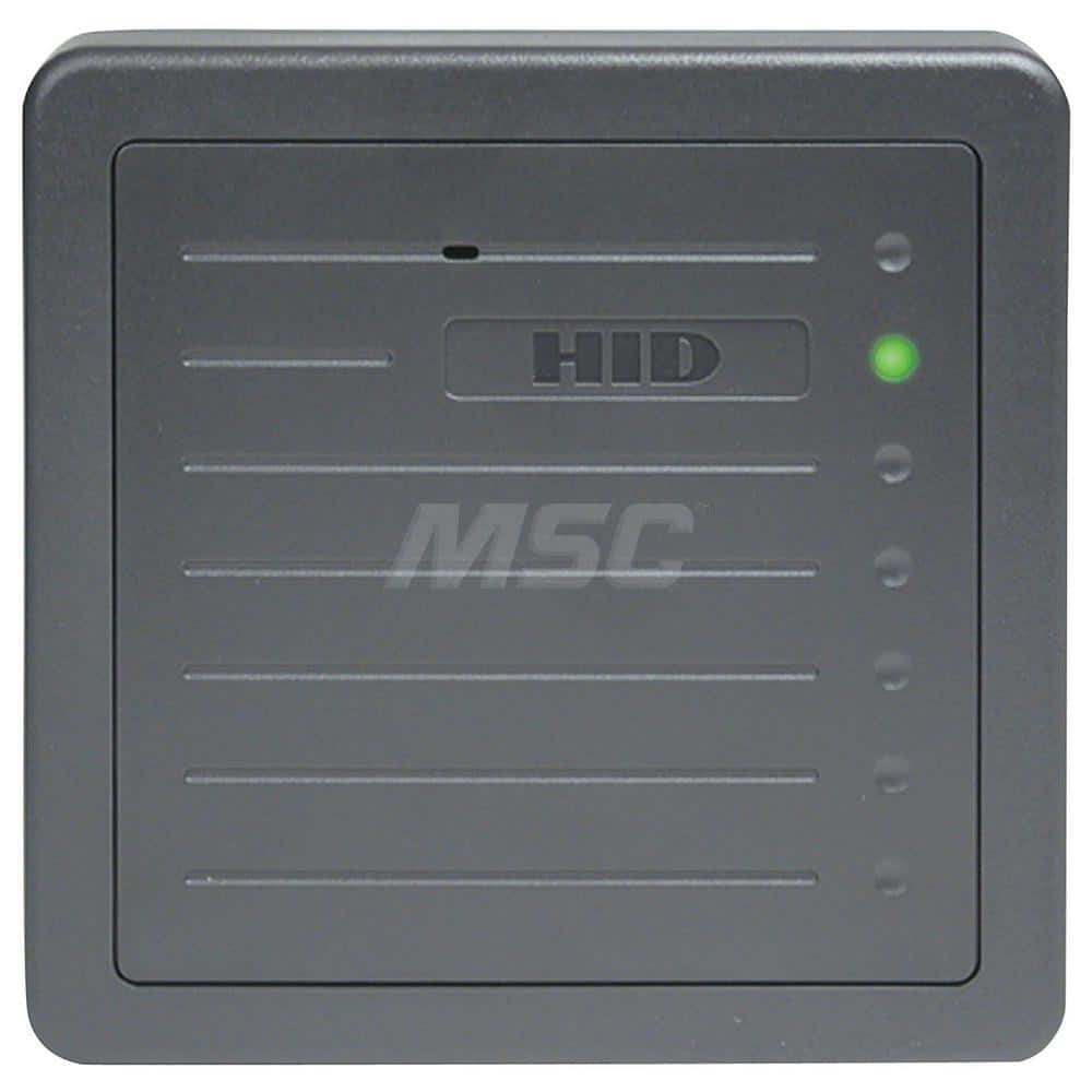 Electromagnet Lock Accessories; Type: Proximity Card Reader; For Use With: Access Control Panel; Material: Polycarbonate; Material: Polycarbonate; For Use With: Access Control Panel; Type: Proximity Card Reader; Accessory Type: Proximity Card Reader; Type