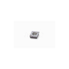 Turning Insert:  CCGW21.51S-00415-L1-B,  Cubic Boron Nitride TiAlSiN Finish,  Neutral,  1/4″ Inscribed Circle,  0.0157″ Corner Radius,  80.0 &deg N/A Diamond,  Series  CCGW