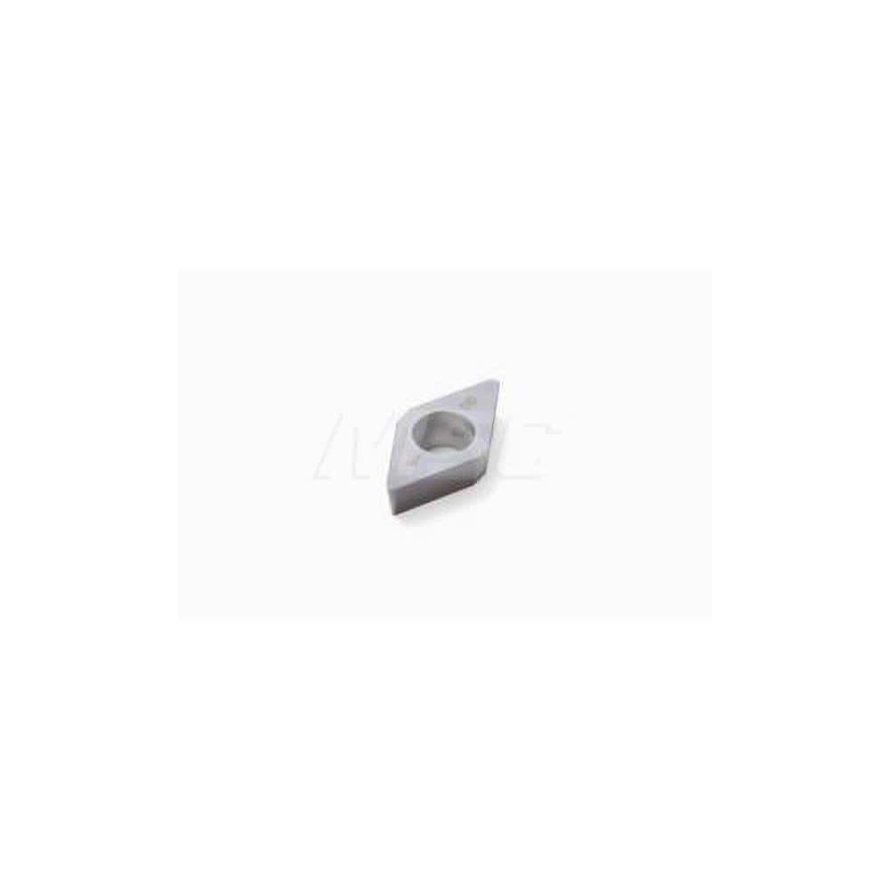 Turning Insert:  DCGW11T308S-01015-L1-B,  Cubic Boron Nitride TiAlSiN Finish,  Neutral,  3/8″ Inscribed Circle,  0.0315″ Corner Radius,  55.0 &deg N/A Diamond,  Series  DCGW