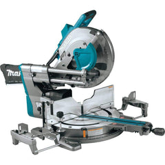 Miter Saws; Bevel: Double; Sliding: Yes; Blade Diameter Compatibility: 12; Maximum Speed: 4400 RPM; Maximum Bevel Angle - Left: 48; Maximum Bevel Angle - Right: 48; Positive Stops - Left: 0 ™, 15 ™, 22.5 ™, 30 ™, 31.6 ™, 45 ™, and 60 ™; Positive Stops - R