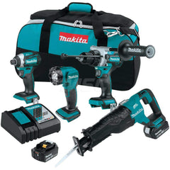 Cordless Tool Combination Kit: 18V