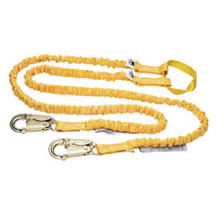 Lanyards & Lifelines; Load Capacity: 5000 lb; Construction Type: Webbing; Harness Type: Ladder Climbing; Lanyard End Connection: Snap Hook; Anchorage End Connection: Tie-Back; Length Ft.: 6.00