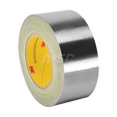 Duct Tape: 5″ Wide, 3.25 mil Thick, Aluminum Foil Acrylic Adhesive, 10 lb/in Tensile Strength