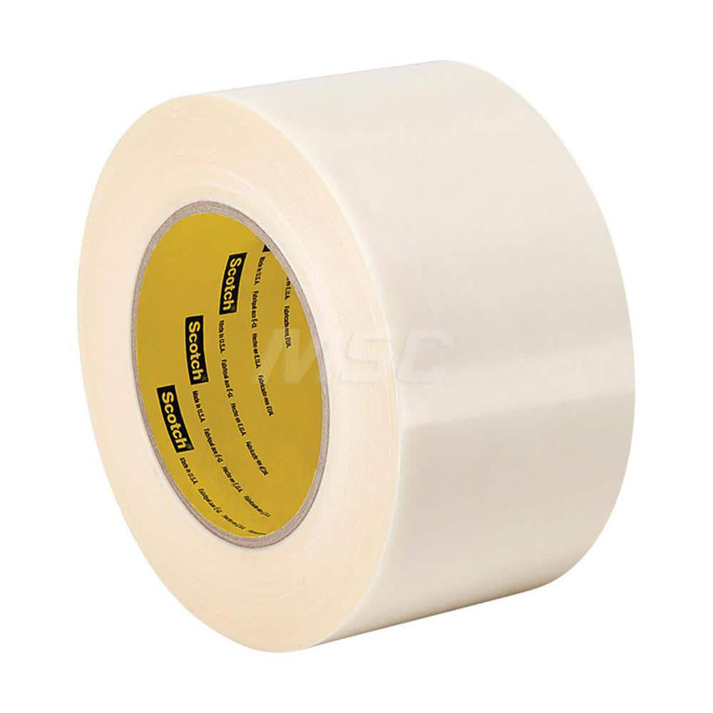 UHMW Film Tape: 1″ Wide, 5 yd Long, 10.2 mil Thick 30 Lb/In Tensile Strength, Rubber Adhesive, 225 ° F