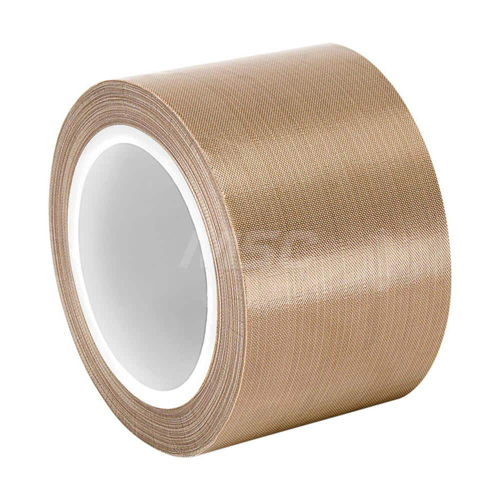 Glass Cloth Tape; Width (Inch): 1/4; Material Type: Fiberglass; PTFE; Color: Brown; Adhesive Material: Silicone; Length (yd): 5.00; Thickness (mil): 4.7000; Minimum Operating Temperature (F): -100.000; Maximum Operating Temperature (F): 500.000