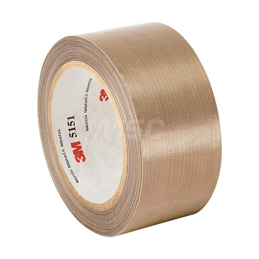 Glass Cloth Tape; Width (Inch): 1/2; Material Type: PTFE; Color: Brown; Adhesive Material: Silicone; Length (yd): 5.00; Thickness (mil): 8.2000; Tensile Strength (Lb./Inch): 175.00; Minimum Operating Temperature (F): -100.000; Maximum Operating Temperatur