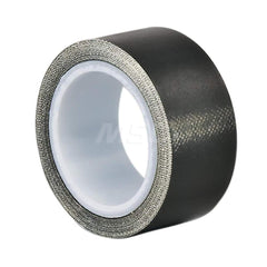 Glass Cloth Tape; Width (Inch): 1; Material Type: PTFE; Color: Black; Adhesive Material: Silicone; Length (yd): 5.00; Thickness (mil): 7.0000; Tensile Strength (Lb./Inch): 200.00; Minimum Operating Temperature (F): -100.000; Maximum Operating Temperature