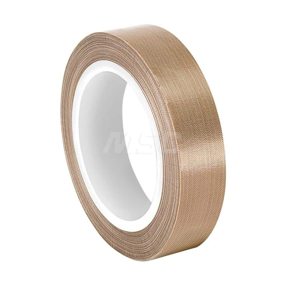 Glass Cloth Tape; Width (Inch): 1/4; Material Type: PTFE; Color: Natural; Adhesive Material: Silicone; Length (yd): 5.00; Thickness (mil): 10.0000; Tensile Strength (Lb./Inch): 225.00; Maximum Operating Temperature (F): 500.000